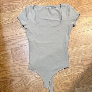 Abercrombie & Fitch Taupe Bodysuit